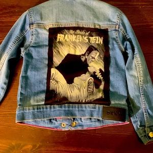 Toddler patches jacket